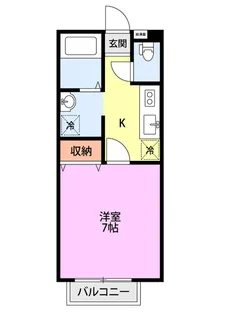メゾン ルミエール【2階】の間取り