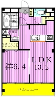 L’ARGO~エルアルゴ~【2階】の間取り