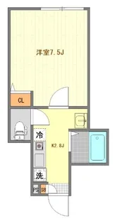 PRENDRE M 南阿佐ヶ谷【1階】の間取り