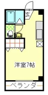 キャッスル2【2階】の間取り