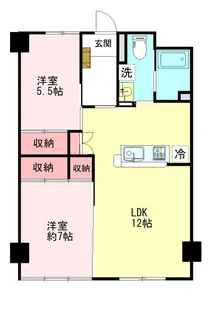 東急江田駅前ドエリング【9階】の間取り