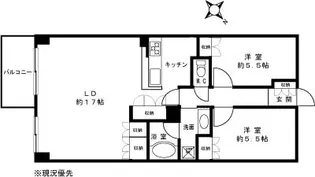 ガーデンホーム南千住エクスプラザ【3階】の間取り