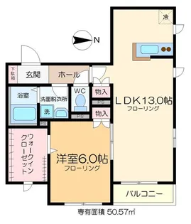 ルミエールメゾン【4階】の間取り