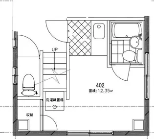 YREビル【4階】の間取り