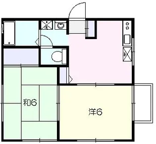 アネックスA【1階】の間取り