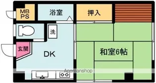 STメゾン戸手【2階】の間取り