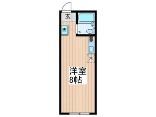 第2ホワイトハイツ【2階】の間取り