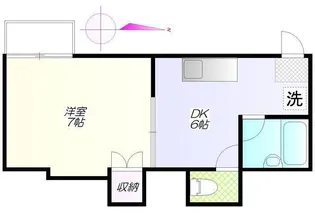 児玉マンション【2階】の間取り