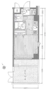 トーシンフェニックス新宿余丁町【1階】の間取り