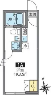 ARMONIA町屋【1階】の間取り