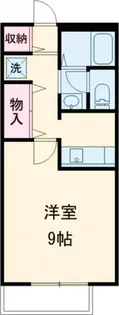 陽だまりハイツ2000 C【1階】の間取り