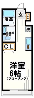 クレセール調布A【1階】の間取り