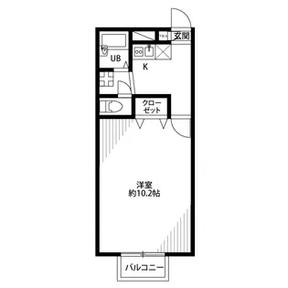 アムール Verdure【1階】の間取り