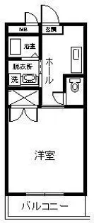 サンライズ山田II【3階】の間取り