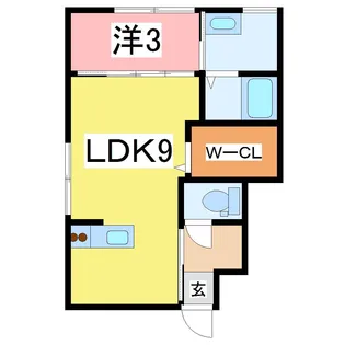 INTEGRAL LIAISON【1階】の間取り