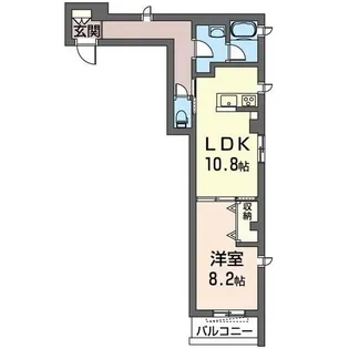 フレーゼ【1階】の間取り