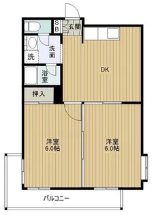 シーサイドヴィラ【2階】の間取り