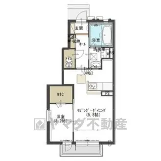 カトルカールMK3【1階】の間取り