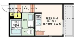 ディアホームズ【3階】の間取り