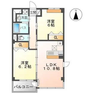 ティアクラウンの間取り