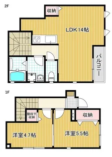 セレッソバージェの間取り