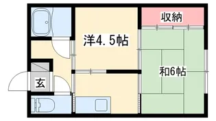 松和荘【1階】の間取り