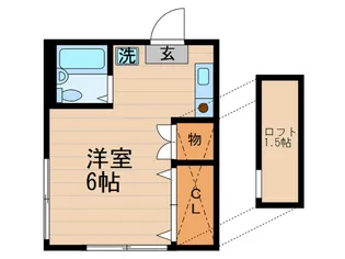 エスポワ-ル【2階】の間取り