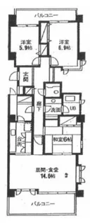 ドマーニ小竹向原【2階】の間取り