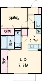 アゼリア【2階】の間取り