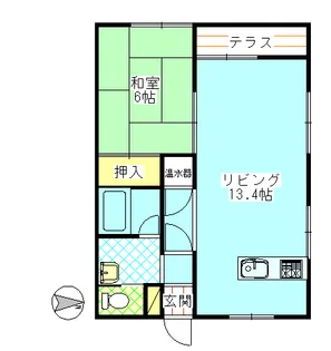 ガーディアンA【1階】の間取り