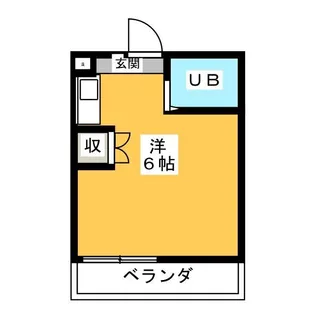 ハートイン洲山【4階】の間取り