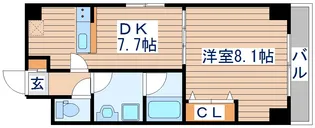 ボヌール エスト【7階】の間取り