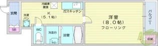 クリスタル【1階】の間取り