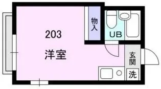 ヒルトップハイツ【2階】の間取り