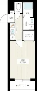 ハーモニーレジデンス東京サウスゲート【4階】の間取り