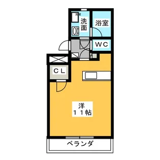 M・hazama【1階】の間取り