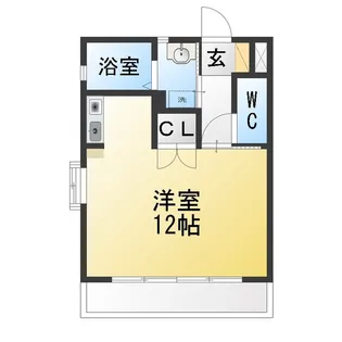 エスポワール下川田【4階】の間取り