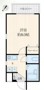 ヒルトップ武島【3階】の間取り
