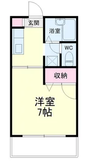 キュービックハイツ【2階】の間取り