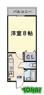サンライズ都築I【1階】の間取り