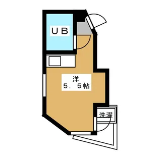 アビタシオン下高井戸【1階】の間取り