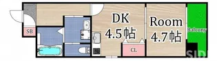 ネクストステージ関目【6階】の間取り