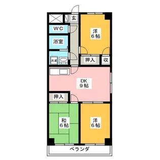 ダイアローグ3【1階】の間取り