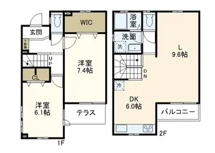 ラフィーネ深沢の間取り