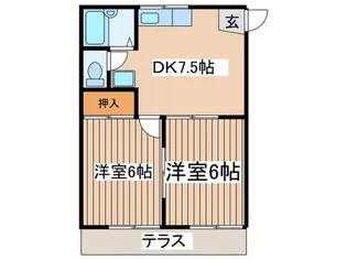 タウンハウス相模原の間取り