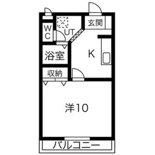 ヴィラリベルテ【1階】の間取り