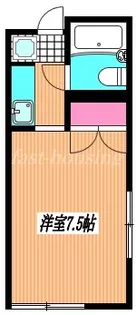 エヴァーグリーン【1階】の間取り