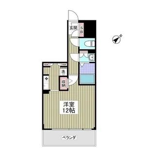 ナイスアーバン反町公園壱番館【4階】の間取り
