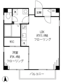 Casa Luceo【4階】の間取り