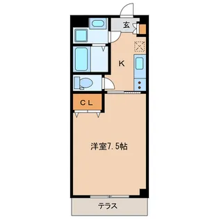 アルル竜【1階】の間取り